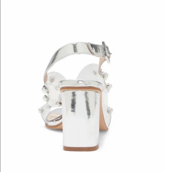 Louise et Cie Pearl Stud Embellished Dress Sandals - Picture 3 of 9